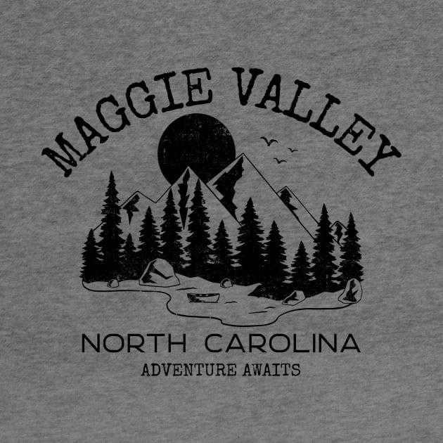 Maggie Valley, North Carolina by Mountain Morning Graphics